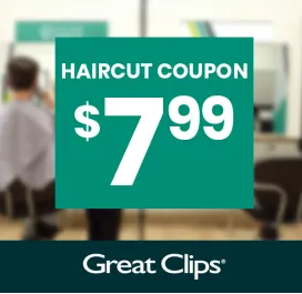 Great Clips $8.99 Off